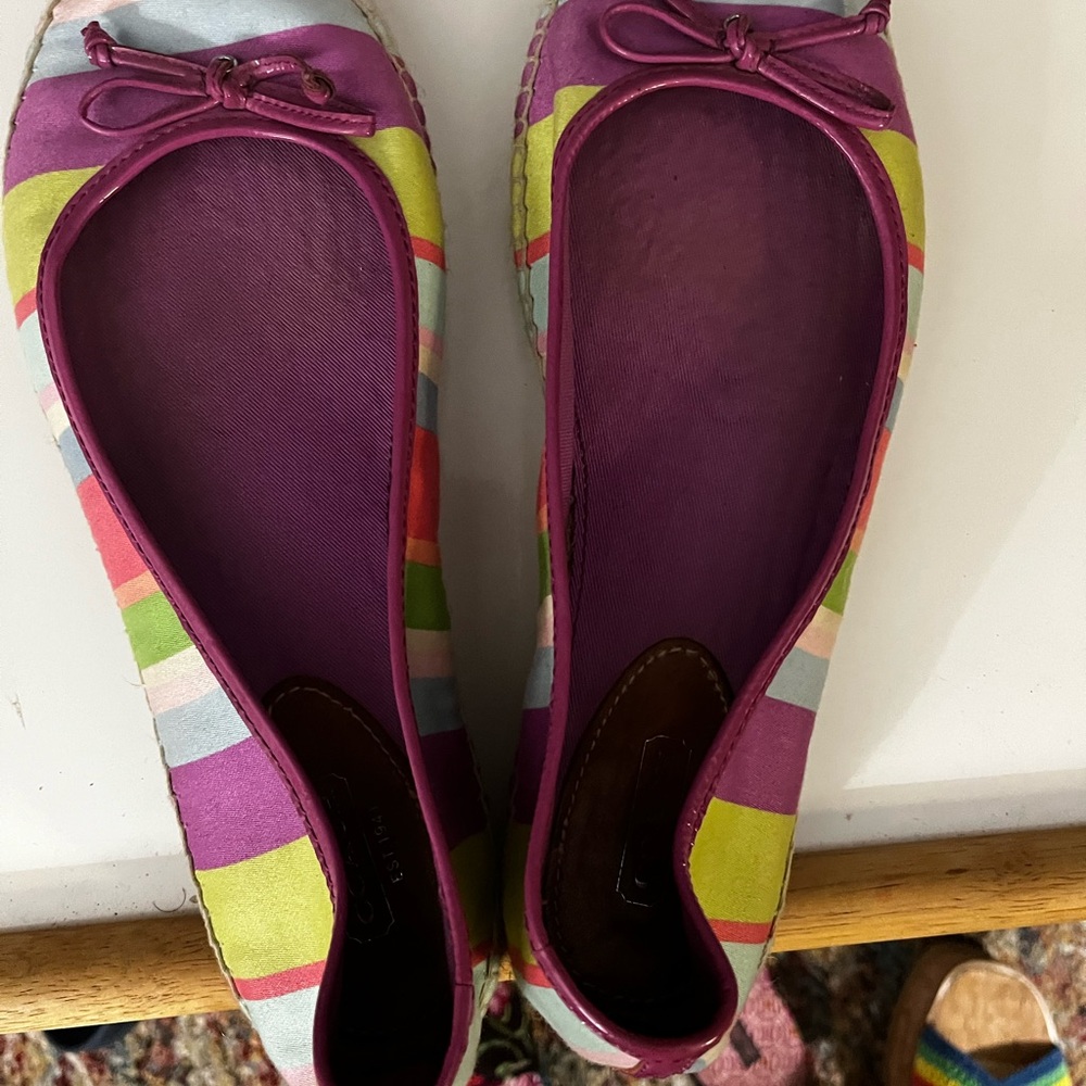 Coach Multicolor Espadrilles - image 3